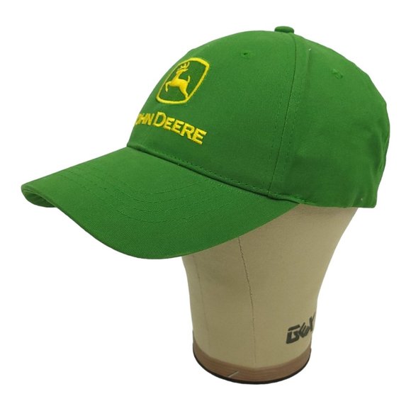 John Deere Owners Edition Tuck Strap Cap Nothing Runs Like A Deere Farmer Hat - Picture 3 of 12